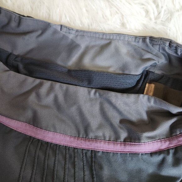 Title Nine Skort Golf Skirt Size Small Gray Pickleball Tennis Mini - Picture 11 of 13